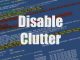 Disable the Clutter folder with PowerShell